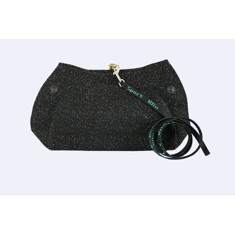 Bite pad of cotton and synthetic